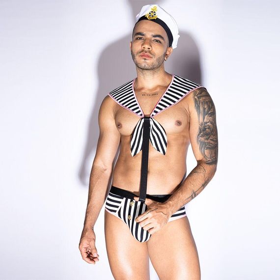 Чоловічий еротичний костюм морячка JSY 9153 One Size sexstyle | Зображення 1