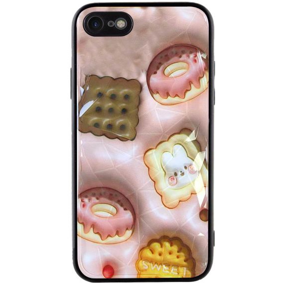 TPU+PC чохол Prisma Fluffie для Apple iPhone 7 / 8 / SE (2020) (4.7") Sweet | Зображення 1