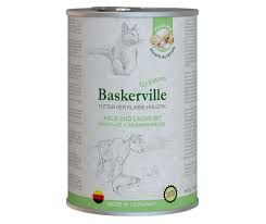 Вологий корм для котів Baskerville Holistic Kalb und Lachs Телятина та лосось 400 г. 0.4 кг