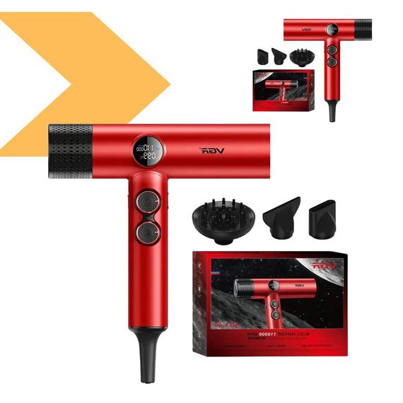 Фен для волосся з складною ручкою XPRO V-401 (45567-V-401_1930) | Зображення 1