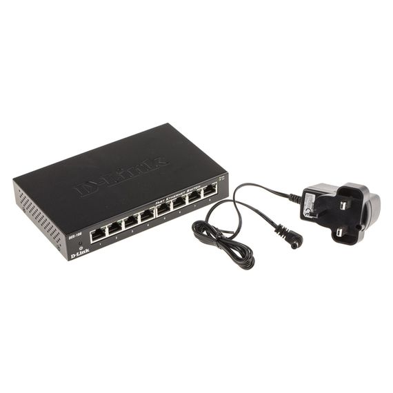 Комутатор мережевий D-Link DES-108 | Зображення 4