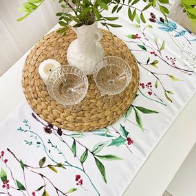 Доріжка на стіл Гілочки 150x40 см (DR__23NG037)
