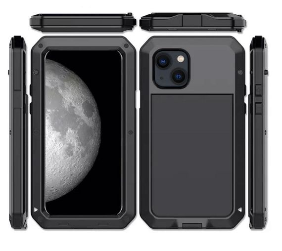 Протиударний чохол Primo Doom Armor для смартфона Apple iPhone 15 Plus - Black | Зображення 3