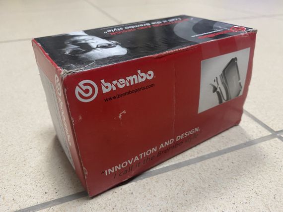 Гальмівні колодки дискові, передня вісь BREMBO, до Tesla S/X/3, P09004 | Зображення 3