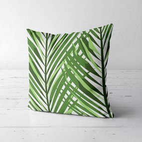 Подушка декоративна Soft Пальмовые ветки 45х45 см (45PST_FLORA004)