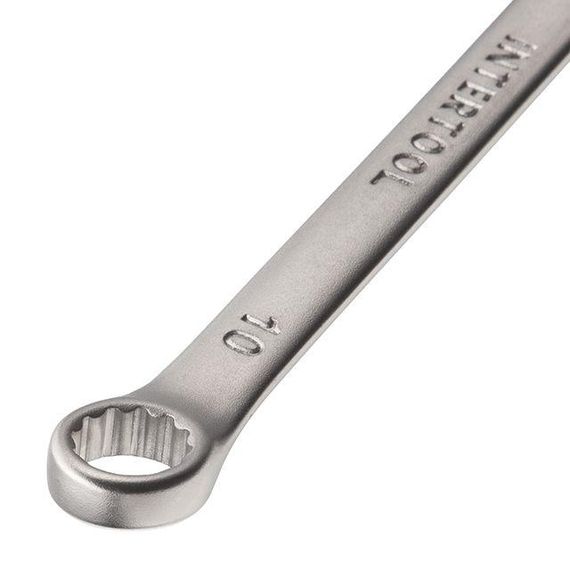 Ключ комбінований 10 мм CrV INTERTOOL HT-1210 | Зображення 2