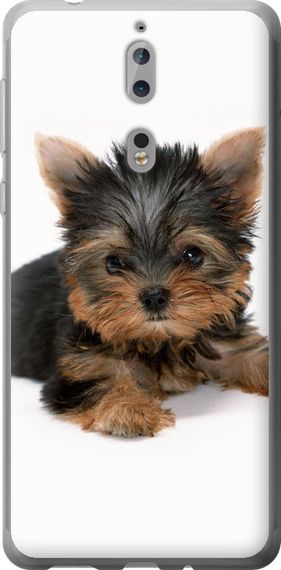 Чехол на Nokia 8 Щенок йоркширского терьера "931u-1115-17620"