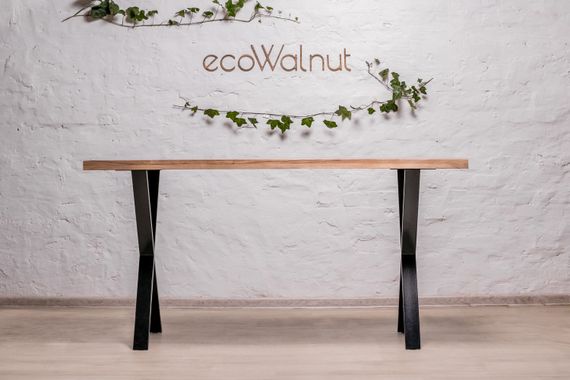 Ореховый стол EcoWalnut с живыми краями в размере L | Зображення 1