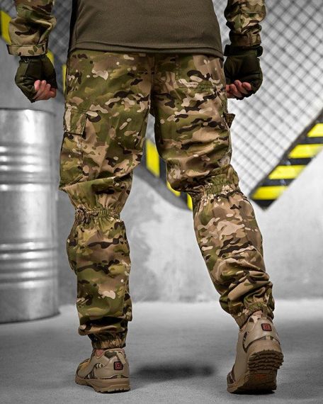 Літні тактичні штани джогери карго мультикам ДЛ7170 | Зображення 1