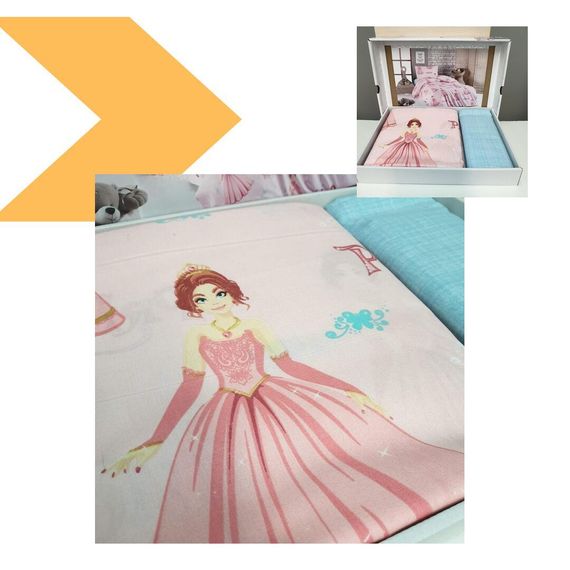 Комплект постільної білизни Hugo темно-сірий з блискавками Efala полуторний для дитячої кімнати (345601391_1524) | Зображення 1