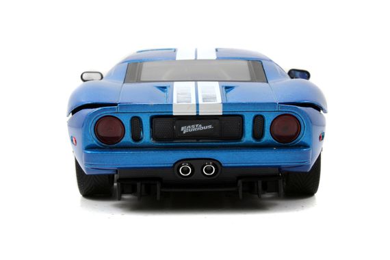 Игровая металлическая машинка Fast and Furious Форд GT | Зображення 3