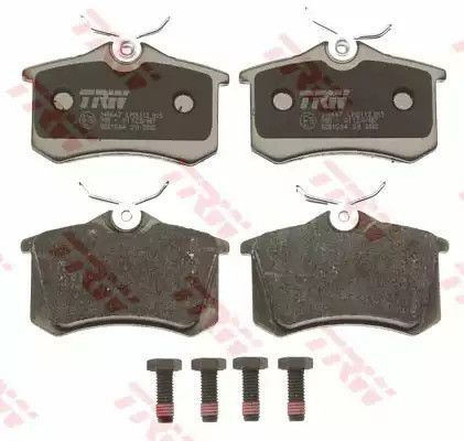 Колодки гальмівні дискові CITROEN/FIAT/LANCIA/PEUGEOT 02, TRW (GDB1504) | Зображення 1