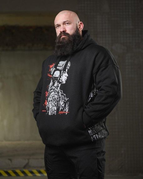 Тепла худи ghetto warrior НП4873 | Зображення 2