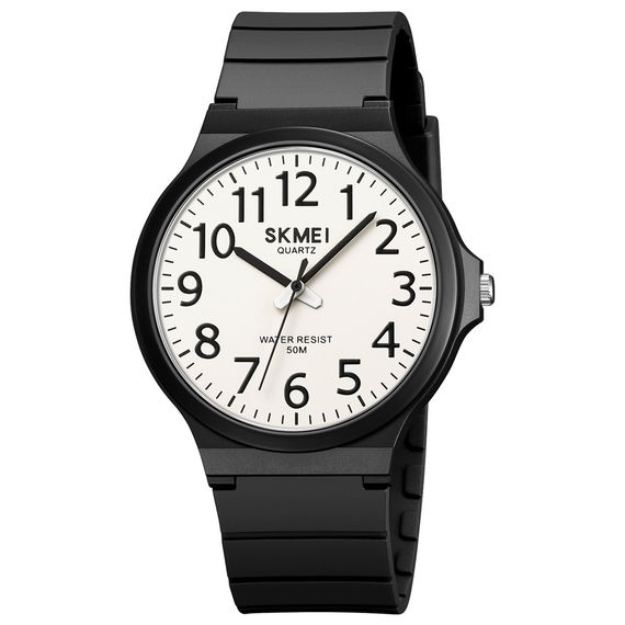 Чоловічий годинник Skmei 2108BKWT-AC Black White-AC