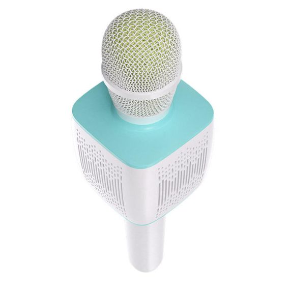 Портативная колонка HOCO BK5 Cantando karaoke microphone Blue | Зображення 3