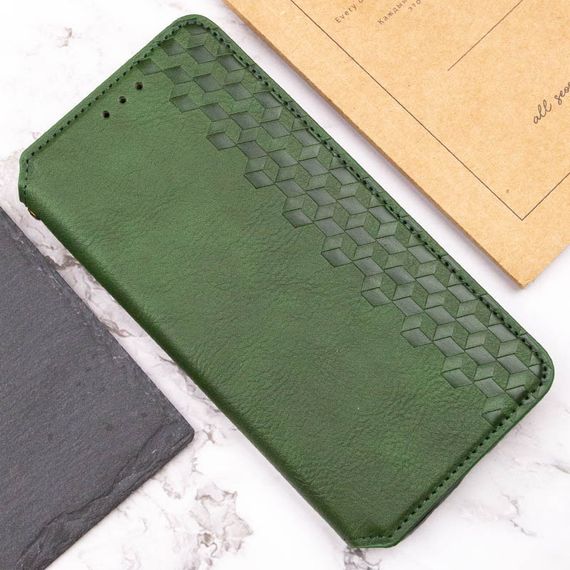 Кожаный чехол книжка GETMAN Cubic (PU) для Xiaomi Redmi Note 13 5G | Зображення 3