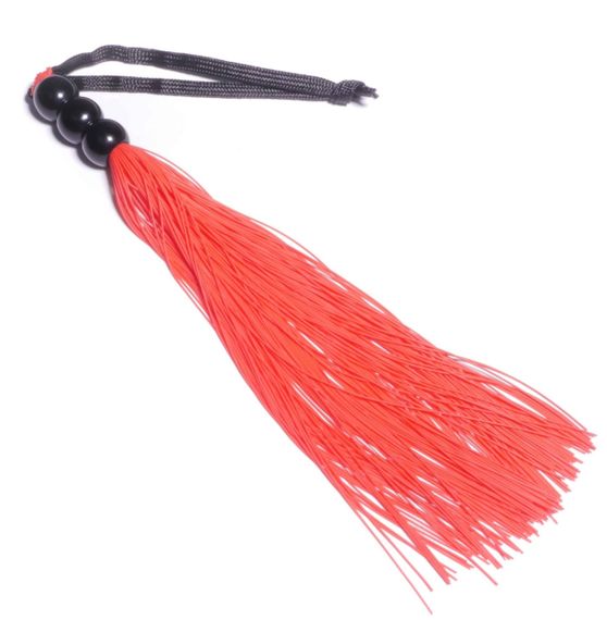 Силіконовий флогер ( довжина 26 см ) Fetish Boss Series - Silicone Whip Red 10", BS6100038 Sex Aura | Зображення 3