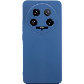 Чохол Silicone Cover Ummi Lakshmi Full Camera (AA) для Xiaomi 14 Ultra Синій / Navy Blue