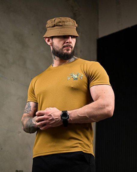 Тактична потоотводна футболка Ховайся coyot ПП7720 | Зображення 4