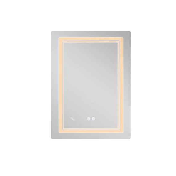 Дзеркало Qtap Cardinal (CA2) 600х800 з LED-підсвіткою Touch, з антизапотіванням, з димером, темп. кольору (3000-6500K) Reverse | Зображення 3