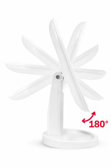 Дзеркало для макіяжу з LED підсвічуванням Cosmetie Mirror HH071 20LED | Зображення 2