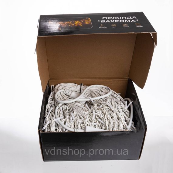 Вулична гірлянда Бахрома 36 м 600 LED білий провід Біле сяйво 36MWW | Зображення 3