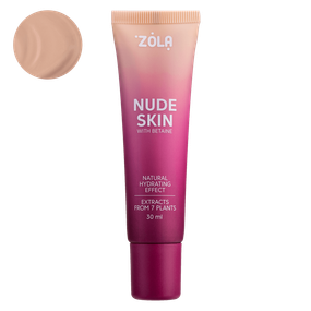Тональна основа ZOLA Nude Skin natural hydrating effect - 02 Medium (30 ml)