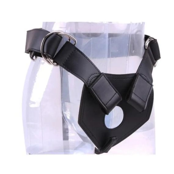 Трусики для страпона Chisa R.G.B Sex Luxe Harness, черные Sex Aura | Зображення 1