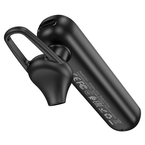 Bluetooth моно-гарнитура Hoco E63 Черный | Зображення 1
