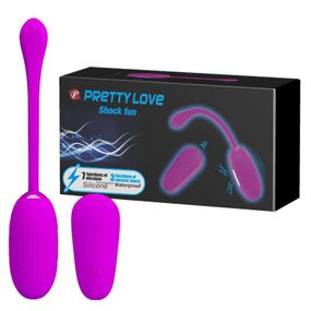 Виброяйцо-электростимулятор Pretty Love «Shock Fun» BI-014609W sexstyle