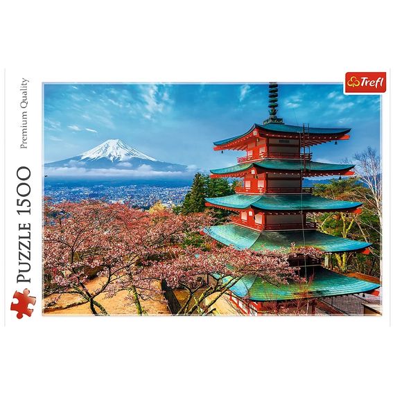 Пазл Trefl Гора Фудзі 1500 елементів (5900511261325) | Зображення 1