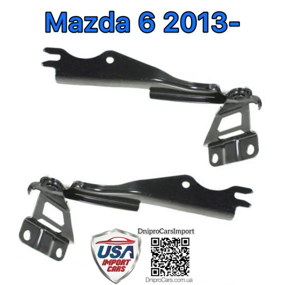 MAZDA 6 з 2013 петля капота ліва, (ORIGINAL) GHP952420B