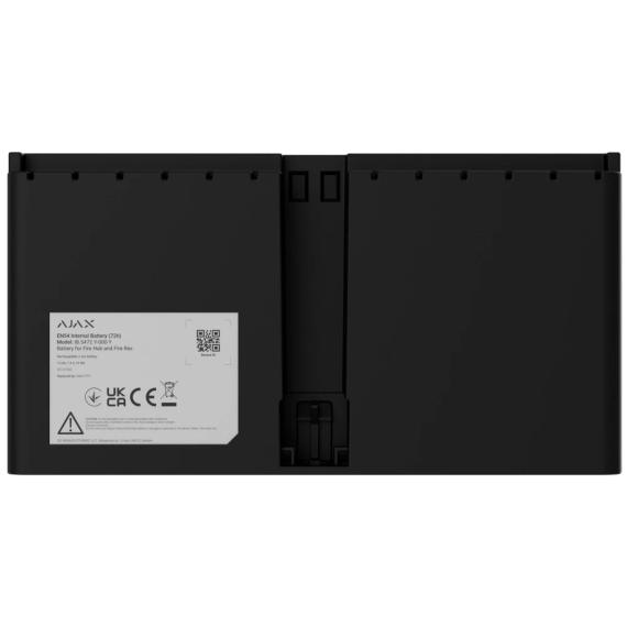 Ajax EN54 Internal Battery (72h) black для Fire Hub і Fire Rex Акумулятор - Аксесуари охоронні