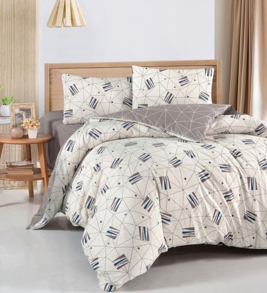 Постільна білизна First Choice Homesko Ranforce 200 х 220 см Adrian Mink