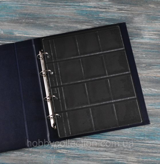Альбом для монет Hobby Collection Classic Optima Holder + 10 листів (на 120 холдерів) + прокладочні листи | Зображення 2