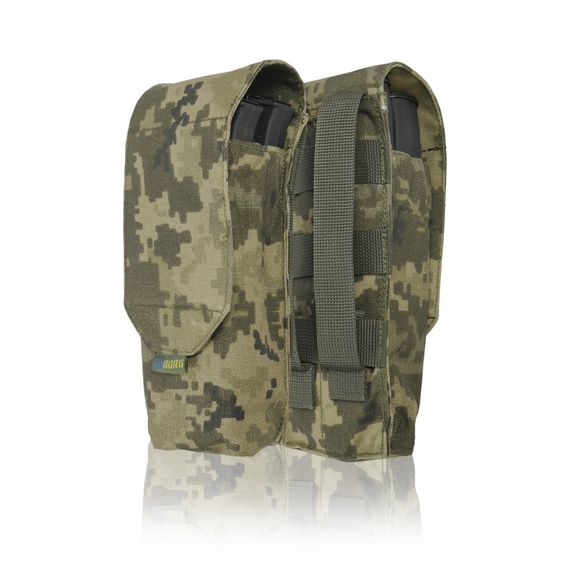 Тактичний підсумок під 2 магазина KIBORG GU Double Mag Pouch Pixel