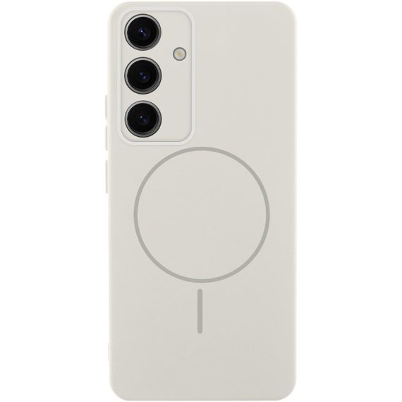 Чохол Silicone Cover Lakshmi Full Camera (AA) with MagFit для Samsung Galaxy S24 FE | Зображення 1