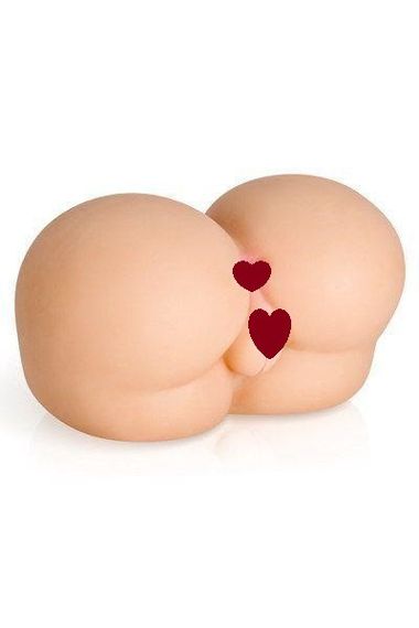 Мастурбатор-попка Real Body — Nice Ass, два входи: вагіна та попка Sex Aura