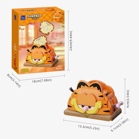 Конструктор Pantasy Garfield -Fantastic Machines - Тостер (86811) | Зображення 3