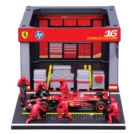Игровой набор - Pit Pass Ferrari SF-24 (1:43) | Зображення 2