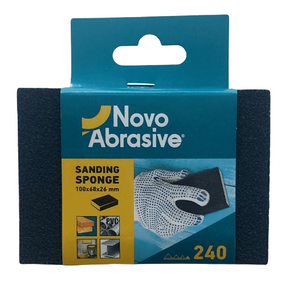 Губка шліфувальна 100*68*26мм P240 NovoAbrasive