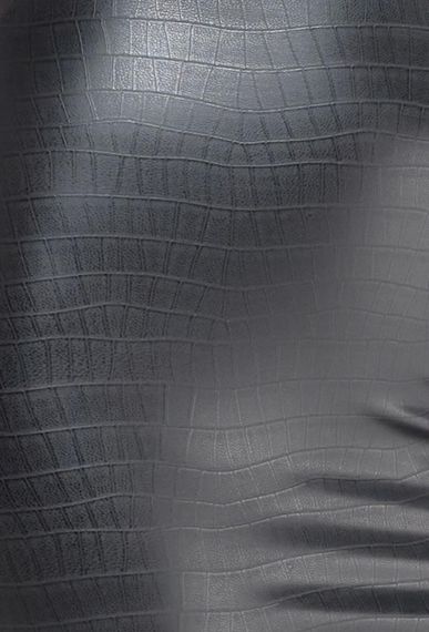Трусики-стрінги Noir Handmade P012 Wild, XXL, під латекс, крокодиловий принт, застібки з боків Sex Aura | Зображення 3