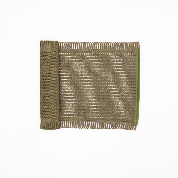 Серветка сервірувальна на стіл 120х30 (см) прямокутна Зелена HP-35-19GR