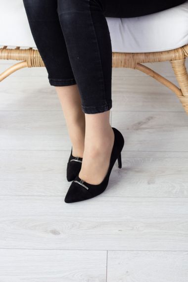 Туфли женские Fashion Becka 2533 35 размер 23 см Черный | Зображення 8