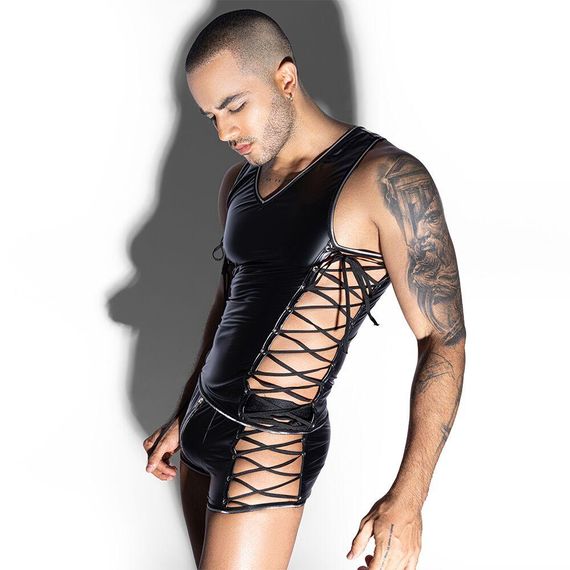 Мужское эротическое боди JSY 9177 One Size Sex Aura | Зображення 2