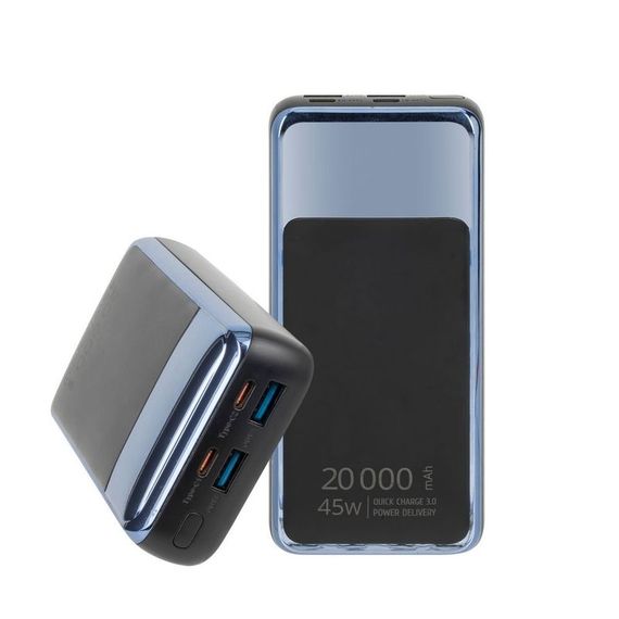 Портативний зарядний пристрій Rivacase, 20000 mA, RIVAPOWER VA1075 (Black) | Зображення 4