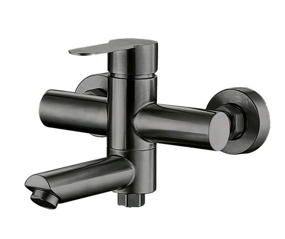 Змішувач для ванни Brinex Pure 006 Graphite BRIPUR006GRP