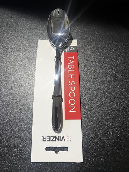 Набор столовых ложек Vinzer 50330, 4 шт, нержавеющая сталь, столовые приборы | Зображення 2