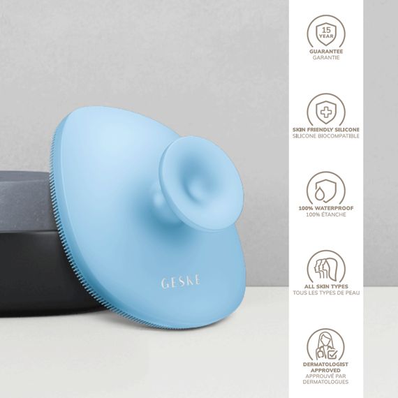 Щітка для тіла GESKE Body Brush 4в1 aquamarine | Зображення 2