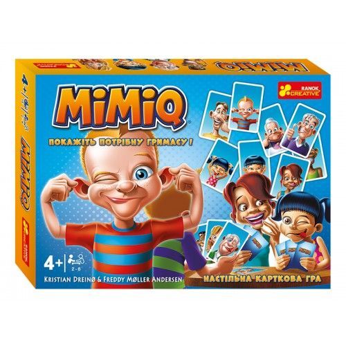 Уценка. Настольная игра "MiMiQ" (укр) - Повреждена упаковка